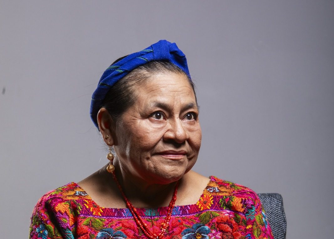 Woman of influence portrait:  Rigoberta Menchú