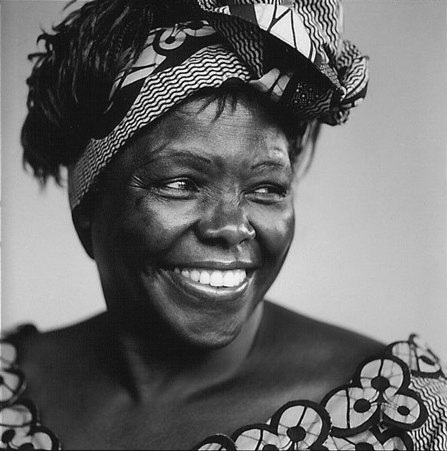 Woman of influence portrait:  Wangari Maathai
